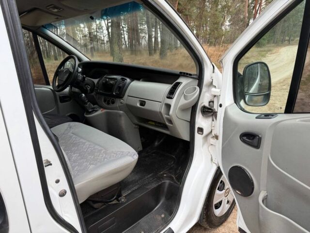 Белый Рено Трафик, объемом двигателя 1.9 л и пробегом 278 тыс. км за 5950 $, фото 9 на Automoto.ua