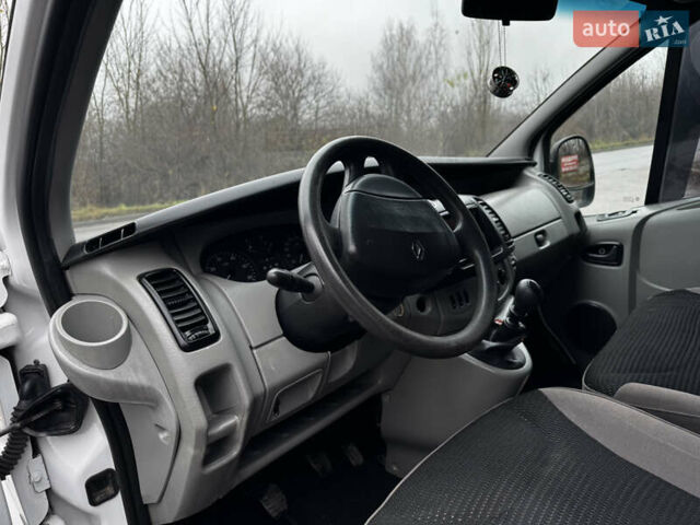 Белый Рено Трафик, объемом двигателя 1.9 л и пробегом 347 тыс. км за 7300 $, фото 37 на Automoto.ua