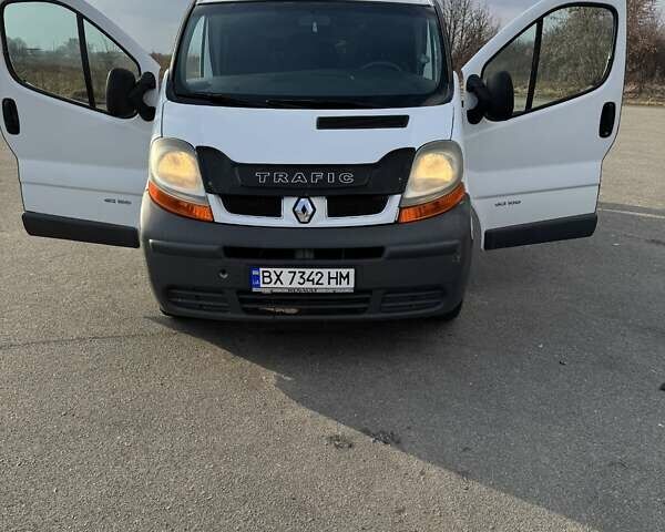 Белый Рено Трафик, объемом двигателя 1.9 л и пробегом 366 тыс. км за 6200 $, фото 4 на Automoto.ua
