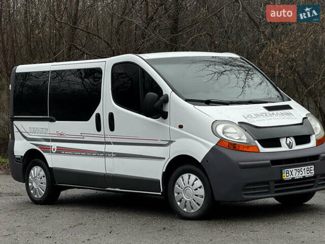 Белый Рено Трафик, объемом двигателя 1.9 л и пробегом 347 тыс. км за 7300 $, фото 1 на Automoto.ua