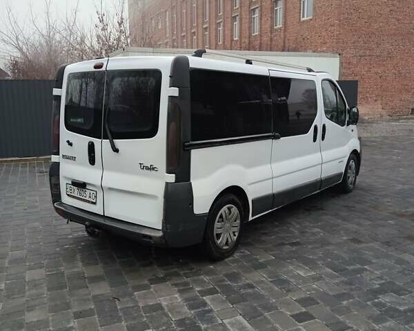 Білий Рено Трафік, об'ємом двигуна 1.9 л та пробігом 440 тис. км за 6800 $, фото 3 на Automoto.ua