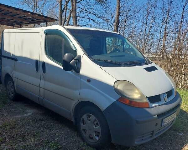 Белый Рено Трафик, объемом двигателя 1.9 л и пробегом 538 тыс. км за 4300 $, фото 7 на Automoto.ua