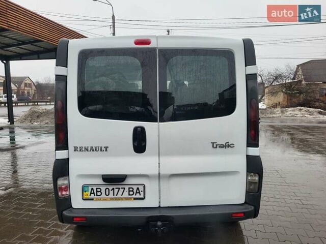 Білий Рено Трафік, об'ємом двигуна 2.5 л та пробігом 330 тис. км за 7500 $, фото 6 на Automoto.ua