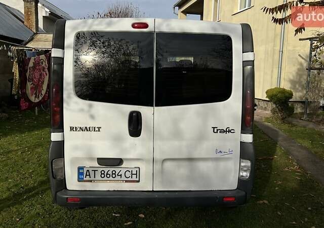 Білий Рено Трафік, об'ємом двигуна 1.9 л та пробігом 285 тис. км за 7500 $, фото 42 на Automoto.ua