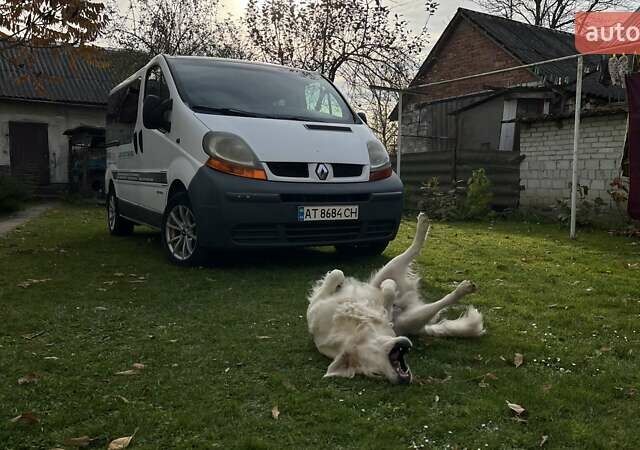 Білий Рено Трафік, об'ємом двигуна 1.9 л та пробігом 285 тис. км за 7500 $, фото 32 на Automoto.ua