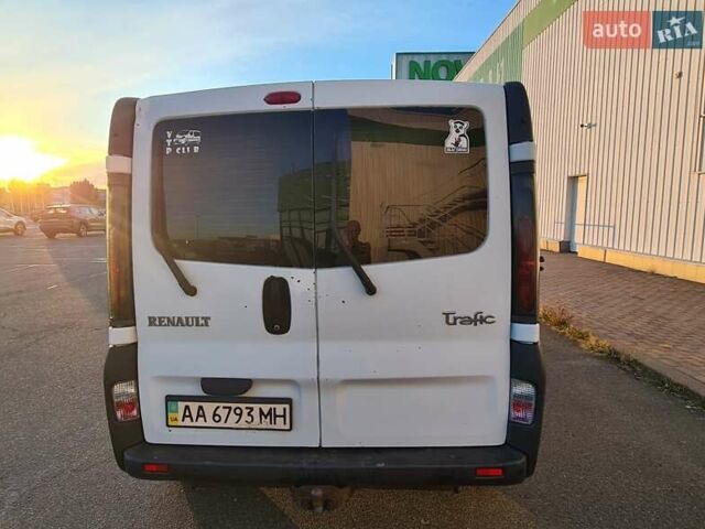 Білий Рено Трафік, об'ємом двигуна 1.9 л та пробігом 508 тис. км за 7399 $, фото 1 на Automoto.ua