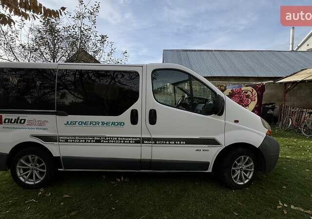 Білий Рено Трафік, об'ємом двигуна 1.9 л та пробігом 285 тис. км за 7500 $, фото 34 на Automoto.ua