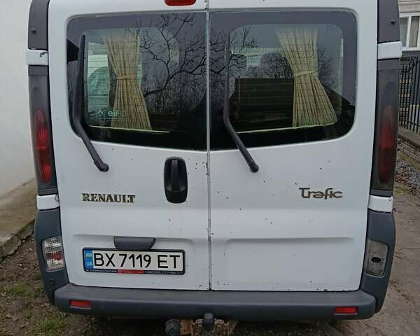 Белый Рено Трафик, объемом двигателя 1.9 л и пробегом 350 тыс. км за 7000 $, фото 1 на Automoto.ua