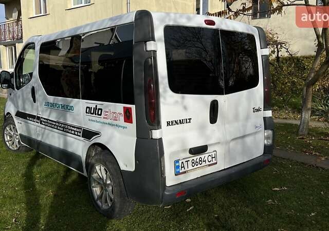 Білий Рено Трафік, об'ємом двигуна 1.9 л та пробігом 285 тис. км за 7500 $, фото 41 на Automoto.ua
