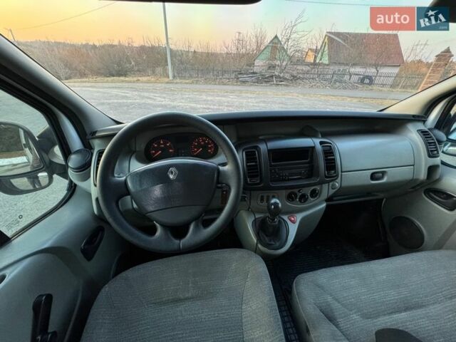 Білий Рено Трафік, об'ємом двигуна 2 л та пробігом 255 тис. км за 7850 $, фото 9 на Automoto.ua