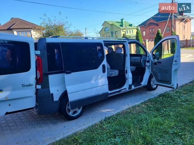 Білий Рено Трафік, об'ємом двигуна 2 л та пробігом 228 тис. км за 9400 $, фото 52 на Automoto.ua