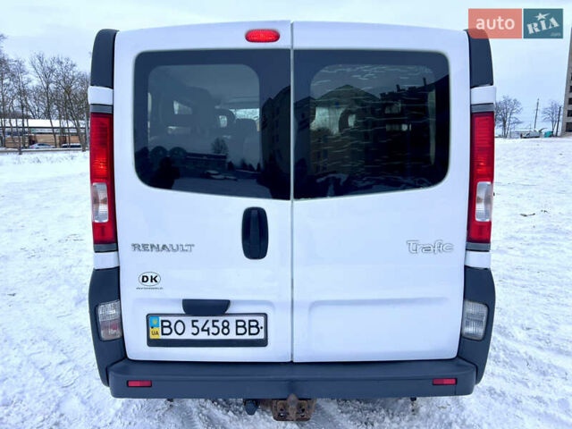 Белый Рено Трафик, объемом двигателя 2 л и пробегом 274 тыс. км за 7499 $, фото 4 на Automoto.ua