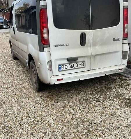 Белый Рено Трафик, объемом двигателя 2 л и пробегом 250 тыс. км за 5500 $, фото 1 на Automoto.ua