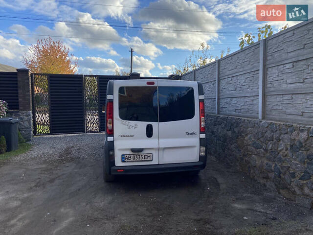 Білий Рено Трафік, об'ємом двигуна 2 л та пробігом 326 тис. км за 6850 $, фото 3 на Automoto.ua