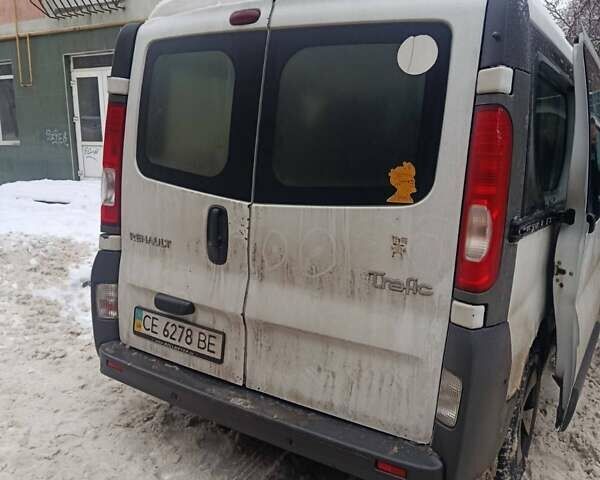 Белый Рено Трафик, объемом двигателя 2 л и пробегом 245 тыс. км за 7772 $, фото 5 на Automoto.ua