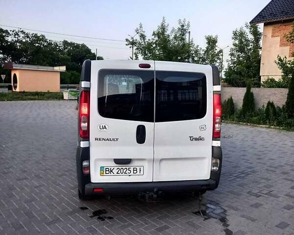 Белый Рено Трафик, объемом двигателя 2 л и пробегом 330 тыс. км за 9500 $, фото 2 на Automoto.ua