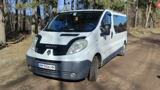 Белый Рено Трафик, объемом двигателя 2 л и пробегом 248 тыс. км за 9200 $, фото 8 на Automoto.ua