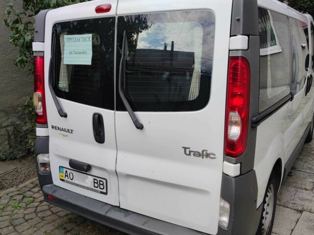 Рено Трафик 2008 в Хусте на Automoto.ua Белый Рено Трафик, объемом двигателя 0 л и пробегом 308 тыс. км за 8900 $, фото 2 на Automoto.ua