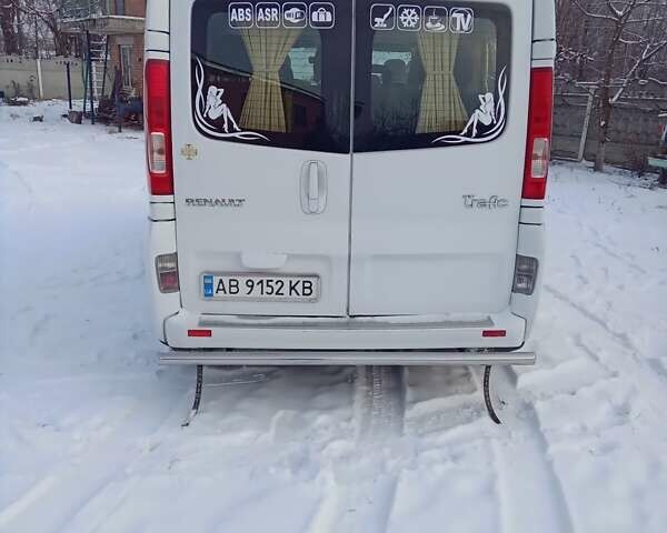 Белый Рено Трафик, объемом двигателя 2 л и пробегом 365 тыс. км за 9900 $, фото 6 на Automoto.ua