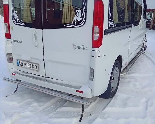 Белый Рено Трафик, объемом двигателя 2 л и пробегом 365 тыс. км за 9900 $, фото 7 на Automoto.ua