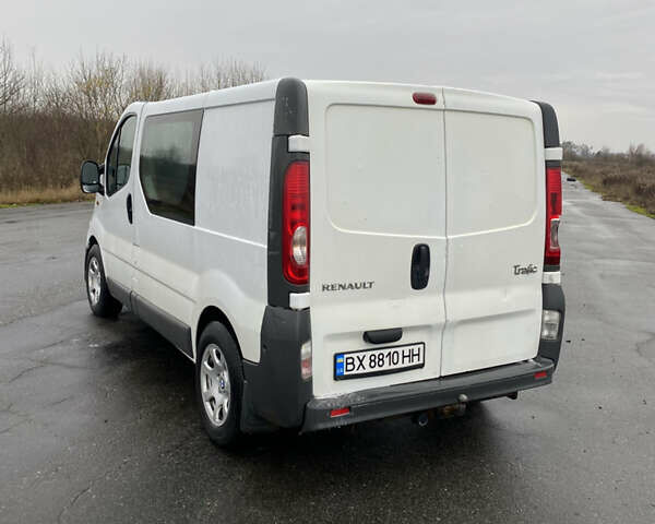Белый Рено Трафик, объемом двигателя 2 л и пробегом 405 тыс. км за 7250 $, фото 23 на Automoto.ua