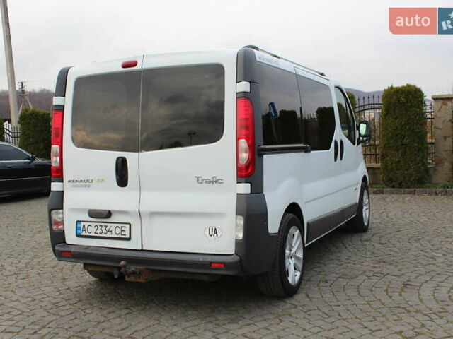 Белый Рено Трафик, объемом двигателя 2 л и пробегом 283 тыс. км за 11550 $, фото 7 на Automoto.ua