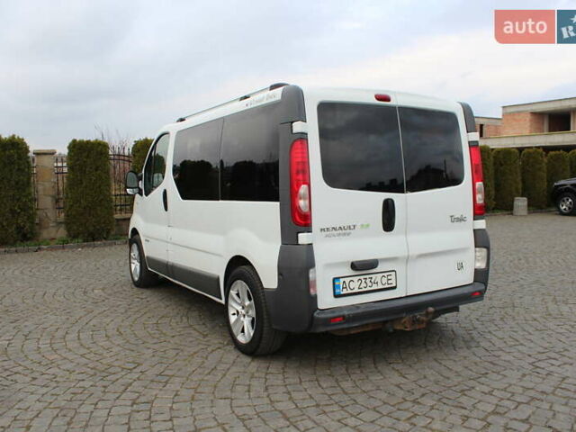 Белый Рено Трафик, объемом двигателя 2 л и пробегом 283 тыс. км за 11550 $, фото 5 на Automoto.ua