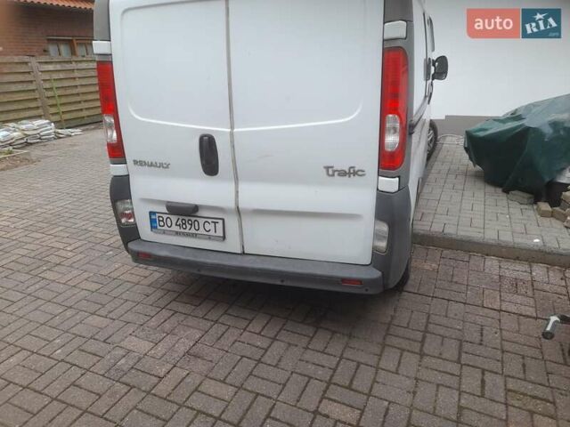 Білий Рено Трафік, об'ємом двигуна 2 л та пробігом 316 тис. км за 10500 $, фото 4 на Automoto.ua