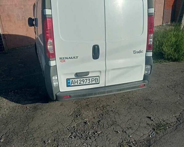 Белый Рено Трафик, объемом двигателя 2 л и пробегом 400 тыс. км за 9500 $, фото 4 на Automoto.ua