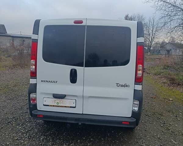 Белый Рено Трафик, объемом двигателя 2 л и пробегом 210 тыс. км за 12300 $, фото 5 на Automoto.ua