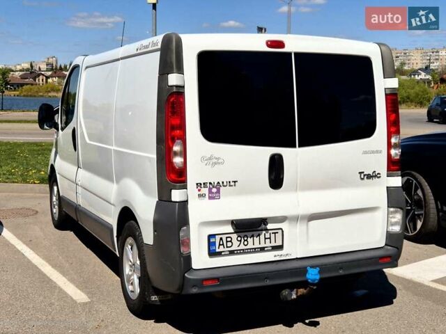 Белый Рено Трафик, объемом двигателя 2 л и пробегом 353 тыс. км за 12800 $, фото 9 на Automoto.ua