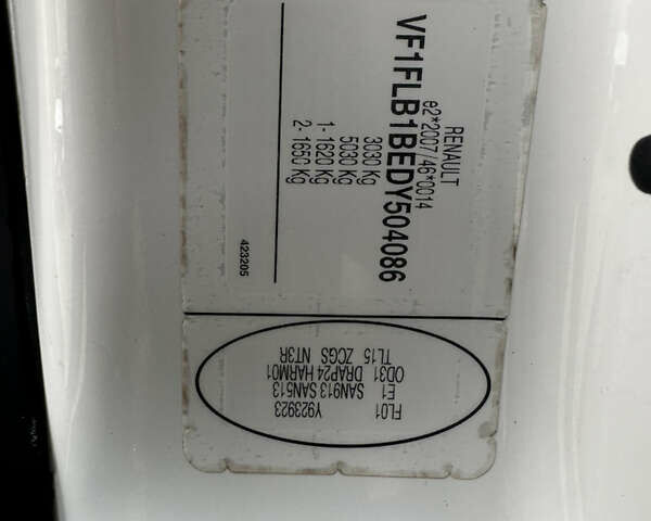 Белый Рено Трафик, объемом двигателя 2 л и пробегом 189 тыс. км за 13600 $, фото 55 на Automoto.ua