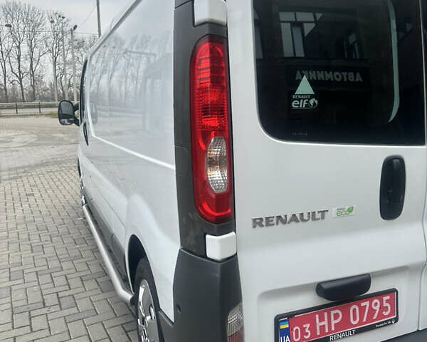 Белый Рено Трафик, объемом двигателя 2 л и пробегом 189 тыс. км за 13600 $, фото 10 на Automoto.ua