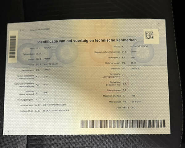 Белый Рено Трафик, объемом двигателя 2 л и пробегом 179 тыс. км за 15900 $, фото 70 на Automoto.ua