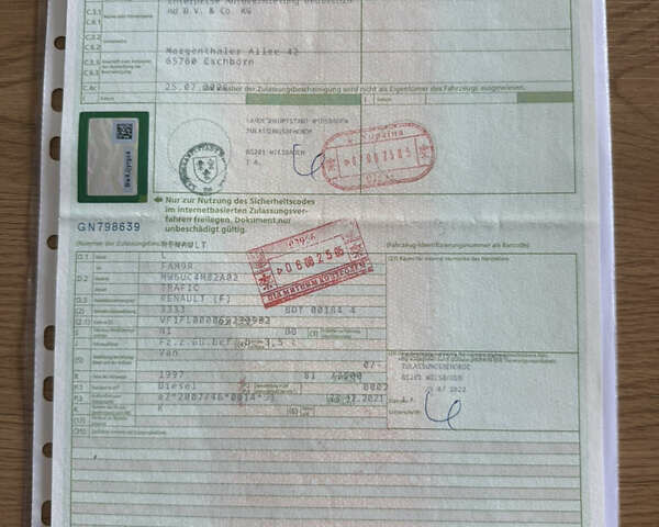 Белый Рено Трафик, объемом двигателя 2 л и пробегом 117 тыс. км за 21999 $, фото 29 на Automoto.ua