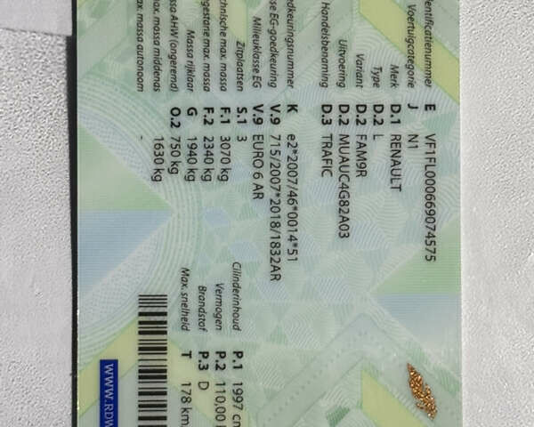 Белый Рено Трафик, объемом двигателя 2 л и пробегом 44 тыс. км за 30750 $, фото 18 на Automoto.ua