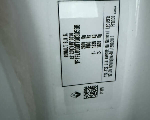 Белый Рено Трафик, объемом двигателя 2 л и пробегом 61 тыс. км за 22550 $, фото 41 на Automoto.ua