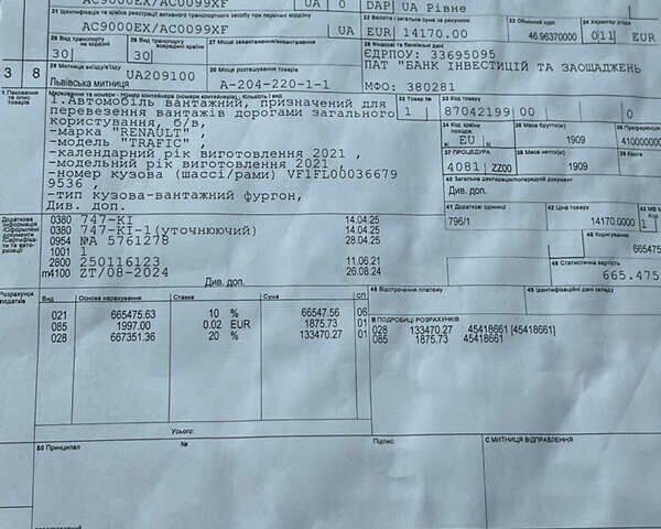 Белый Рено Трафик, объемом двигателя 0 л и пробегом 218 тыс. км за 19800 $, фото 97 на Automoto.ua
