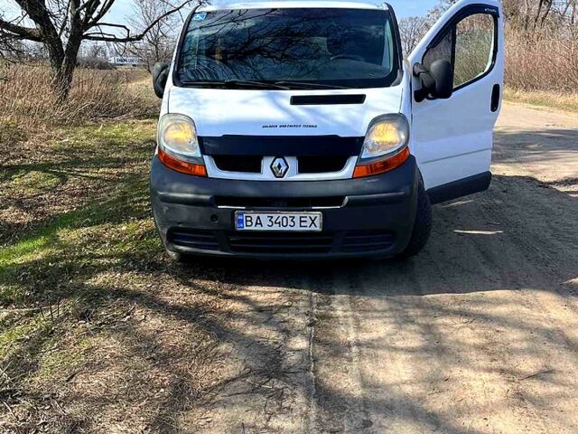 Білий Рено Трафік, об'ємом двигуна 1.9 л та пробігом 220 тис. км за 6700 $, фото 1 на Automoto.ua
