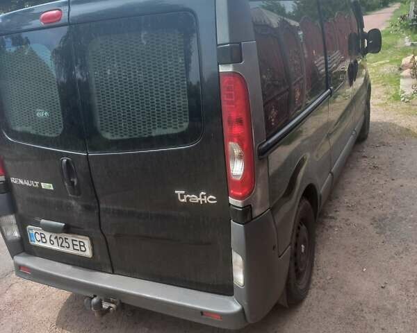 Черный Рено Трафик, объемом двигателя 2 л и пробегом 380 тыс. км за 9300 $, фото 20 на Automoto.ua