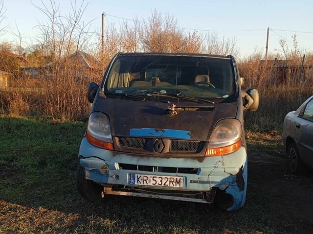 Черный Рено Трафик, объемом двигателя 2 л и пробегом 1 тыс. км за 1650 $, фото 1 на Automoto.ua