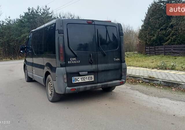 Черный Рено Трафик, объемом двигателя 1.9 л и пробегом 414 тыс. км за 5900 $, фото 1 на Automoto.ua
