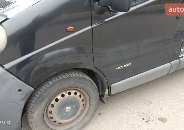 Черный Рено Трафик, объемом двигателя 1.9 л и пробегом 414 тыс. км за 5900 $, фото 5 на Automoto.ua