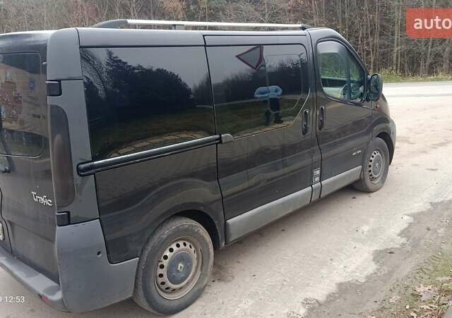 Черный Рено Трафик, объемом двигателя 1.9 л и пробегом 414 тыс. км за 5900 $, фото 2 на Automoto.ua