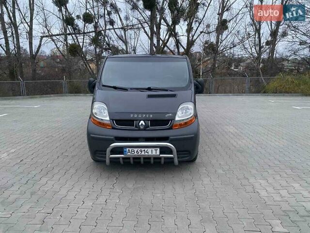Черный Рено Трафик, объемом двигателя 1.9 л и пробегом 286 тыс. км за 7250 $, фото 3 на Automoto.ua
