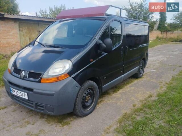 Черный Рено Трафик, объемом двигателя 2.46 л и пробегом 321 тыс. км за 4600 $, фото 9 на Automoto.ua