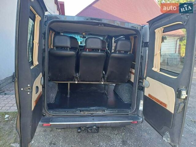 Черный Рено Трафик, объемом двигателя 2.5 л и пробегом 306 тыс. км за 7600 $, фото 10 на Automoto.ua
