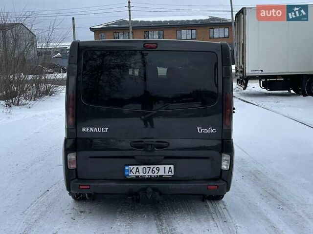 Чорний Рено Трафік, об'ємом двигуна 1.87 л та пробігом 345 тис. км за 8300 $, фото 3 на Automoto.ua