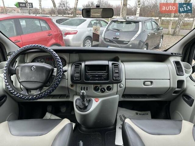 Черный Рено Трафик, объемом двигателя 2 л и пробегом 228 тыс. км за 10500 $, фото 18 на Automoto.ua