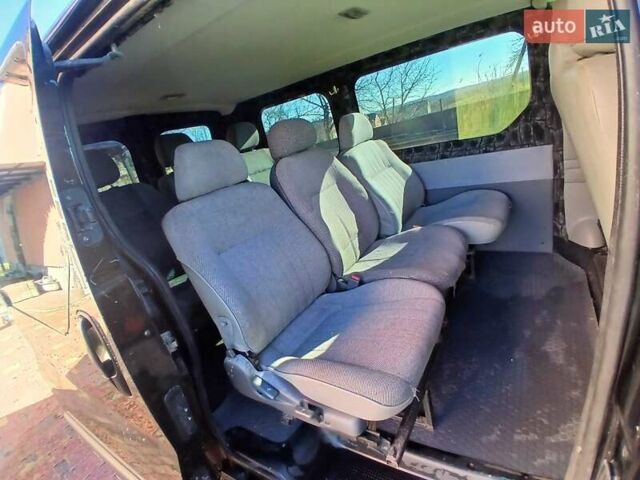 Черный Рено Трафик, объемом двигателя 2 л и пробегом 254 тыс. км за 7600 $, фото 5 на Automoto.ua